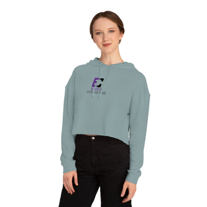 Elliott Consulting Women’s Cropped Hooded Sweatshirt