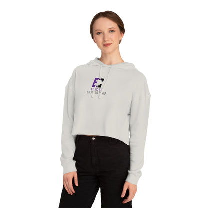 Elliott Consulting Women’s Cropped Hooded Sweatshirt